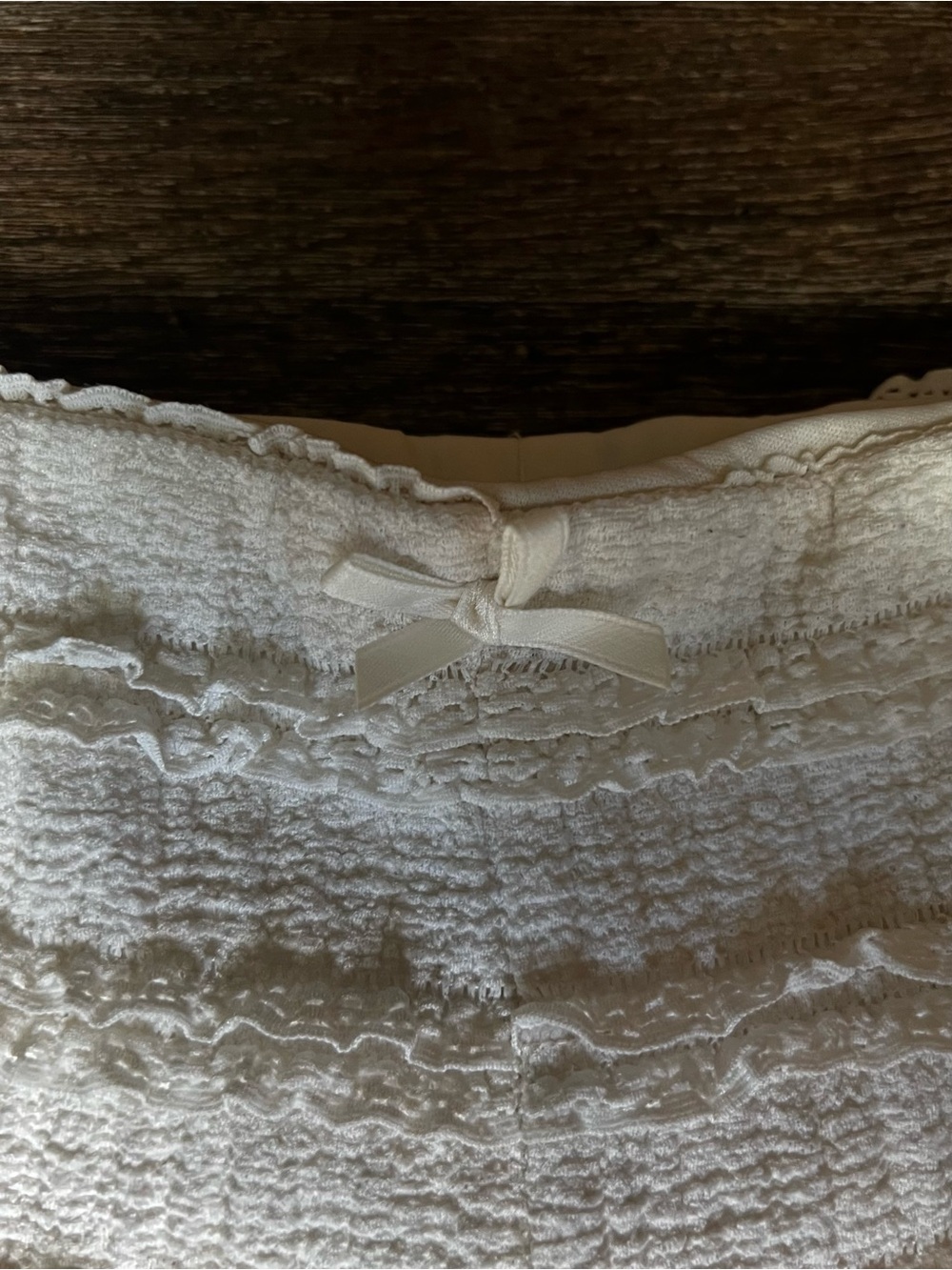 wild fable High-Waist Lace Bloomer Shorts - Cream - Picture 2 of 10